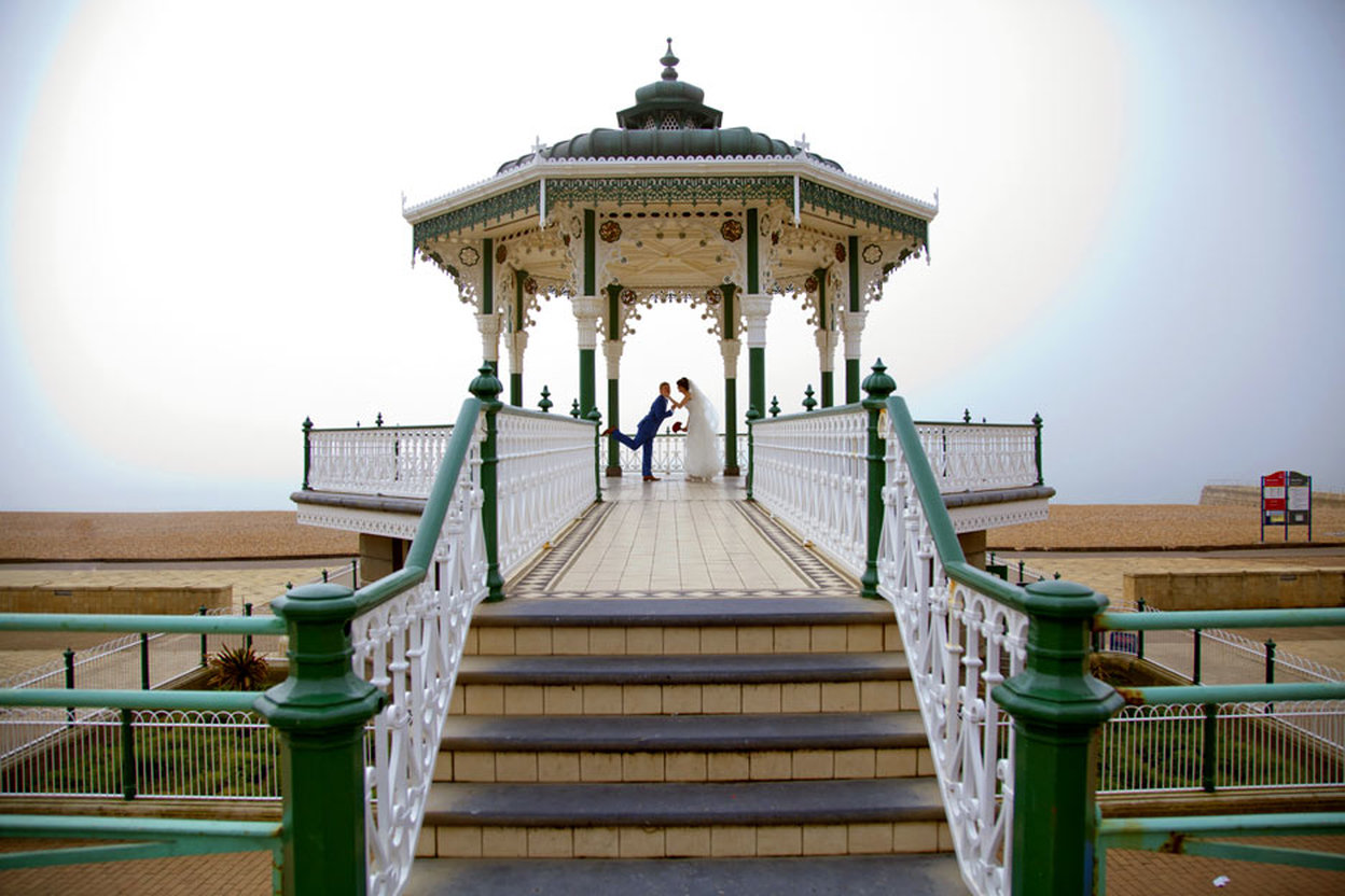 Wedding Photography Brighton Bandstand